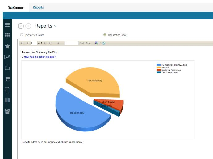 screenshot of TrueCommerce EDI Solutions
